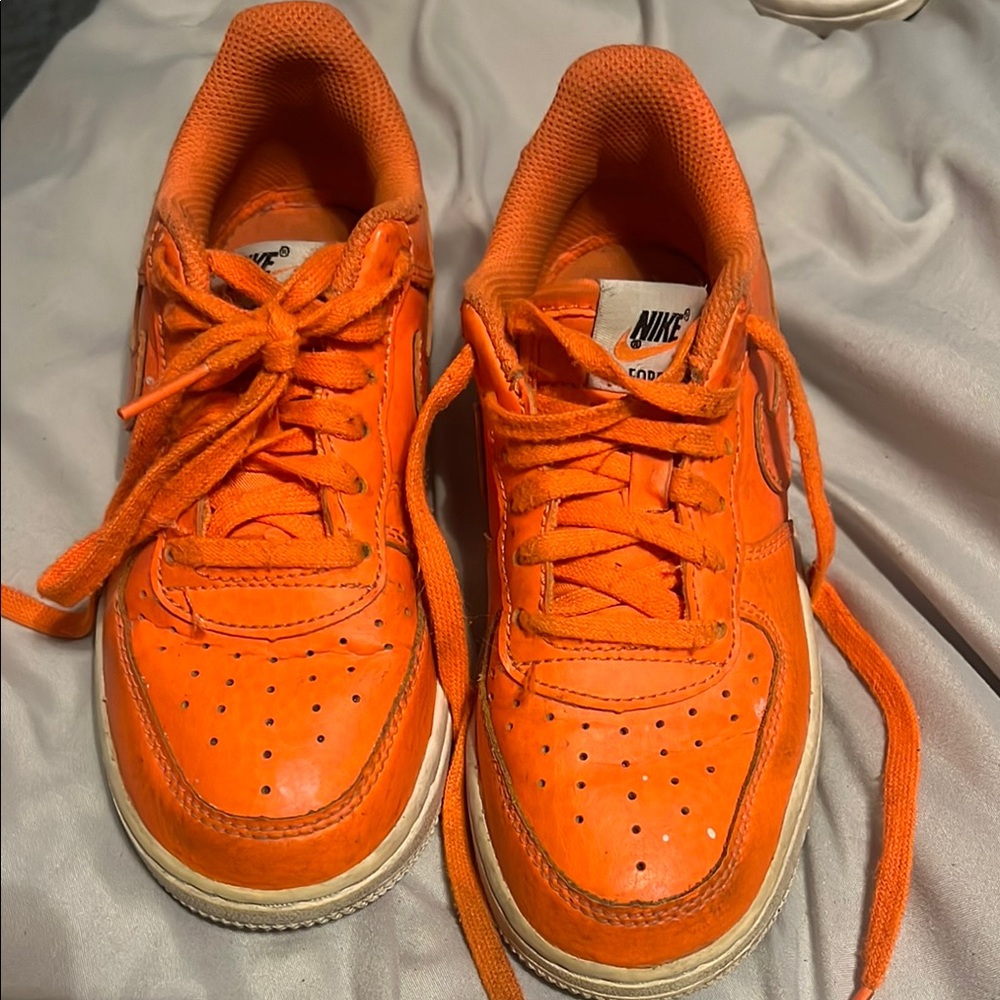 Nike Bright Orange Athletic Shoes